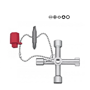 Wiha Switch cabinet key cross shape, 246 67