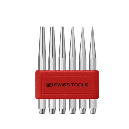 PB SWISS Brad Pin Punch Set Octagonal