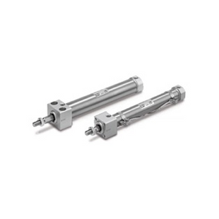 SMC CM2RK-Z Series Air Cylinder, round body, Direct Mount, Non-Rot, CDM2RKB32-300Z