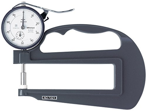 Mitutoyo 7321 Dial Thickness Gauge, 0 mm-10 mm Range