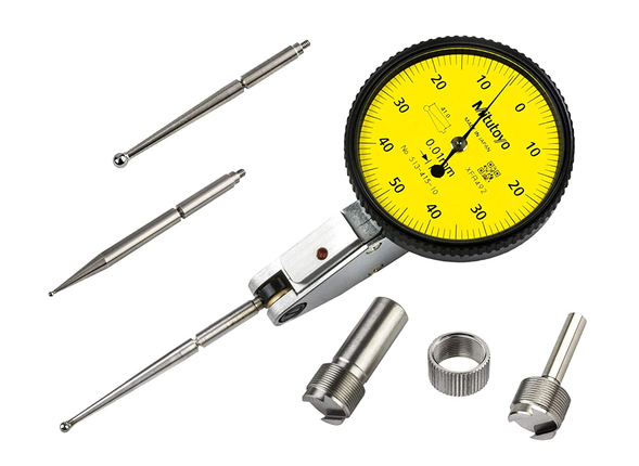 Mitutoyo 513-415-10A DIAL TI, MID, STD 1.0 mm, 3 μm Accuracy, 0.01 mm