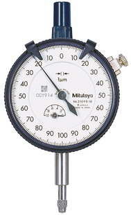 Mitutoyo 2109S-10 Plunger Type Dial Indicator 0.001