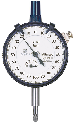Mitutoyo 2109S-10 Plunger Type Dial Indicator 0.001