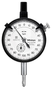Mitutoyo 2113S High Resolution Dial Gauge, 2 mm (0.2 mm)