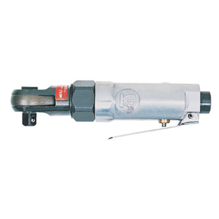 KUANI 3/8" Square Dr. Mini Air Ratchet Wrench 250rpm KP2410 Rear Exhaust Air Tools