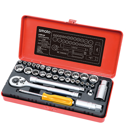 Smato Socket Wrench Set 1/4",3/8"*22P