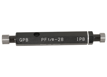 SHS Parallel Thread Plug Gauge for Pipes (PF 1/4-19) GPBIPB 1/4