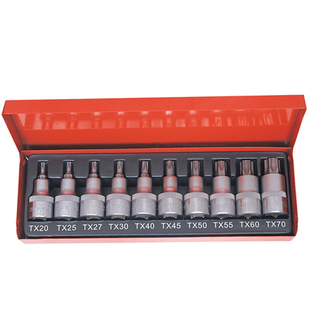 Seshin Buffalo Trox Bit Socket set SB-TBS10(1/2"*10PCS)