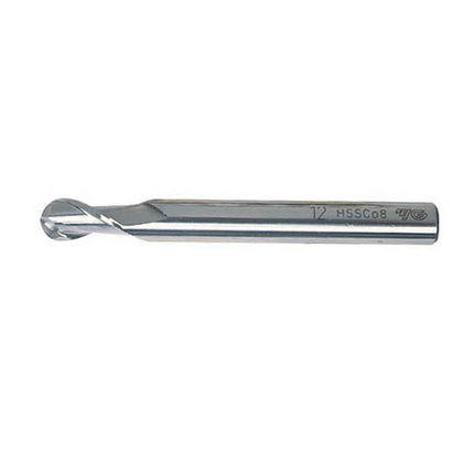 YG-1 GENERAL HSS 2 Flute 30°Helix Regular Ball End mill