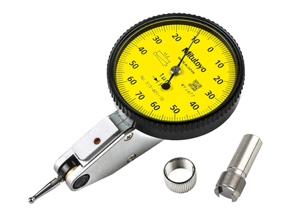 Mitutoyo 513-401-10E DIAL TI, BAS, STD 0.14 mm, 1 μm Accuracy, 0.001 mm, Yellow