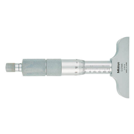 MITUTOYO Depth Micrometer Series 129-Interchangeable Rod Type