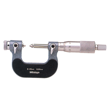MITUTOYO Screw Thread Micrometers - Series 126-Interchangeable Anvil-Spindle Tip Type