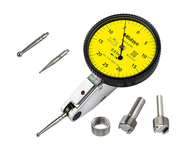 Mitutoyo 513-424-10A DIAL TI, MID, STD 0.5 mm, 3 μm Accuracy, 0.01 mm