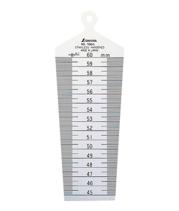 Shinwa Taper gauge No. 700D 45-60mm