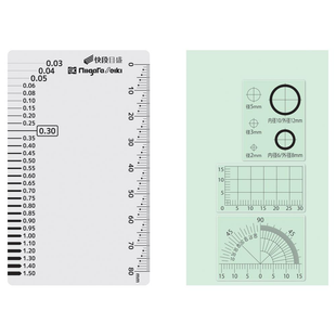 Niigata Seiki (SK) Crack measure Clear with smooth scale CM-CKD