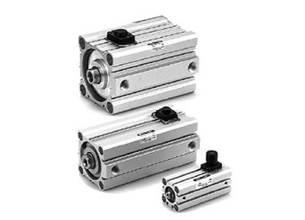 SMC CBQ2 Series Compact End-Lock Cylinder , CDBQ2A50-75DC-HN
