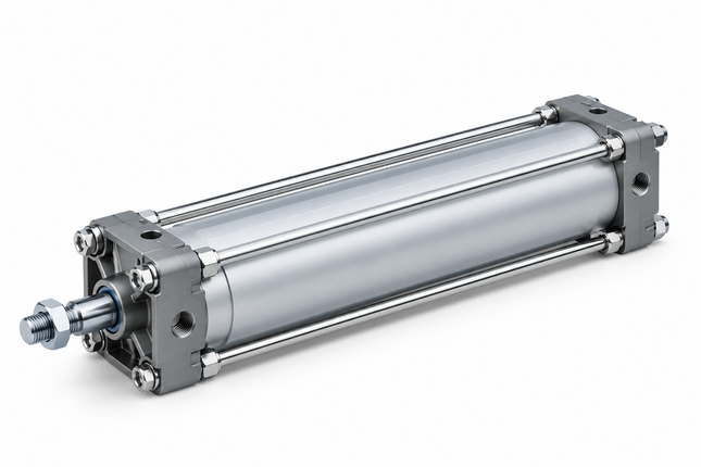 SMC CDA2D63-275Z Air Cylinder ø63 Bore 275mm Stroke — Double Clevis Mount, Magnet