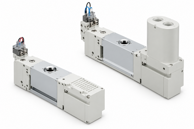SMC ZL6H06-K15LZ-EBG Multistage Ejector — Energy Saving, 600 L/min Suction, Pressure Switch