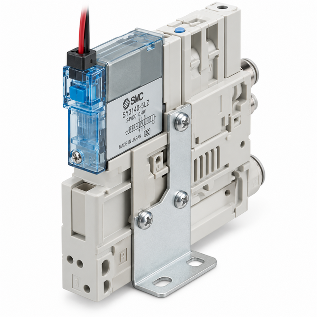 SMC ZK2B15K5NL2A-06-B Vacuum Ejector Unit — With Supply Valve, High Suction Flow, Low Noise