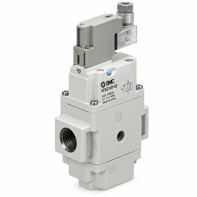 SMC AV3000-F03-5DZB-A Soft Start-Up Valve 3/8" — Gradual Pressurisation, Built-in Silencer