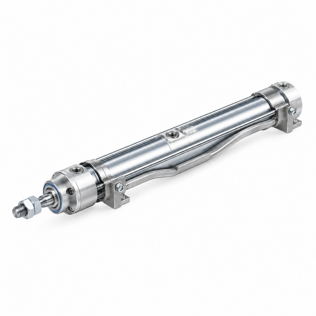 SMC CDJ2YL10-100Z-B Low Speed Cylinder ø10 Bore 100mm Stroke — Low Friction, Stable at 5mm/s