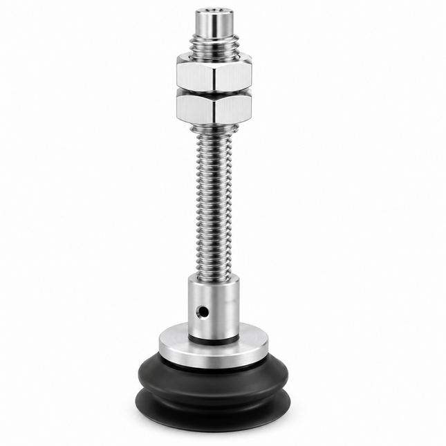 SMC ZP3E-T50BMNJB50 Vacuum Pad ø50 Bellows — High Rigidity, Lip & Groove, 50mm Buffer