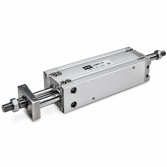 SMC CDUKW16-25D Free Mount Cylinder Non-Rotating Double Rod ø16 Bore 25mm Stroke