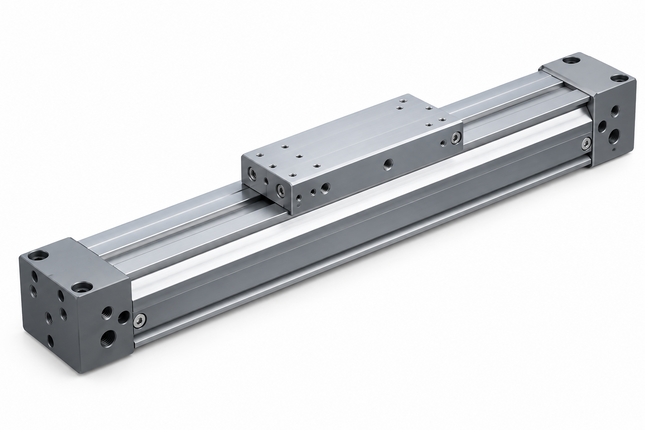 SMC MY1B32-420Z Rodless Cylinder ø32 Bore 420mm Stroke — Mechanically Jointed, 17% Lighter
