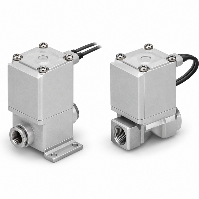 SMC VX210CF 2-port solenoid valve