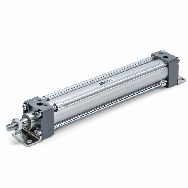 SMC MBB32-65Z Air Cylinder ISO 15552 ø32 Bore 65mm Stroke — Double Acting, Basic Mount