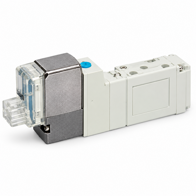 SMC SY5120-5YO-01F-Q 5-Port Solenoid Valve SY5000 Rc1/8 — Body Ported, 0.1W Low Power