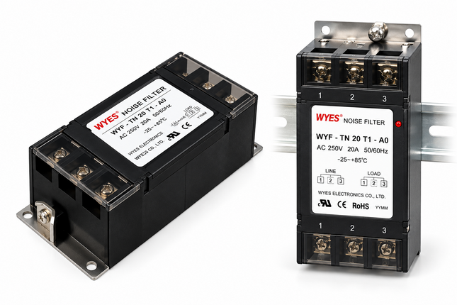 WOONYOUNG WYFT05T1A three-phase noise filter 250V 5A