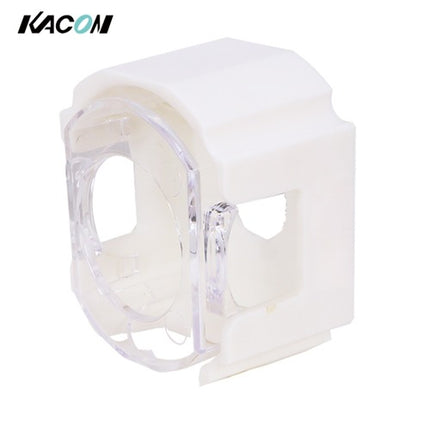 KACON Control Switch Accessory, Switch Dual Protective Guard, for Ø22, White KEG-12CW