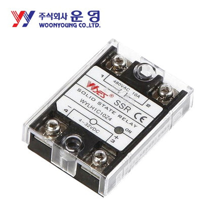 WOONYOUNG Solid State Relay (SSR), Single-Phase WYLH1C25Z4