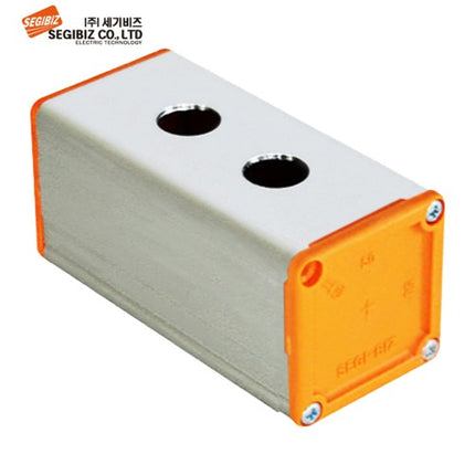 SEGIBIZ Profile Push Button Box, Aluminum SG-MS-2502E