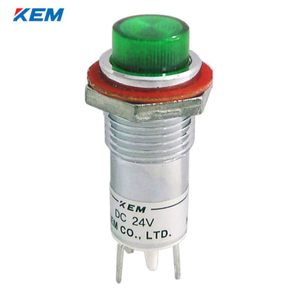 KEM KEM LED Indicator Light, Ø12mm, High-Brightness, AC220V, Green KLGU-12A220G