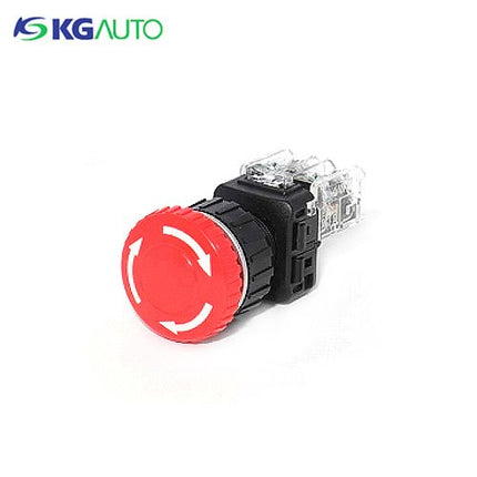 KG AUTO Emergency Stop Switch, Ø30, Non-Illuminated, Red, KGE-L4R2R 2a2b