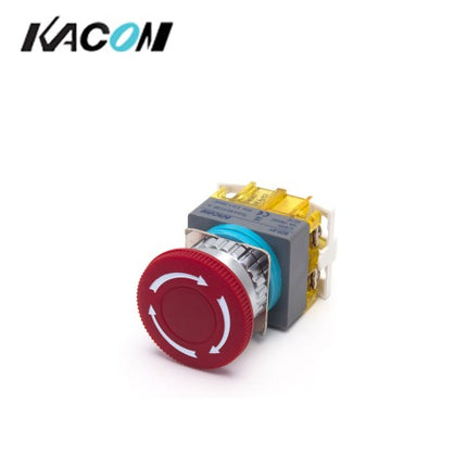 KACON Emergency Stop Switch, Ø25, Standard Type B25-81R