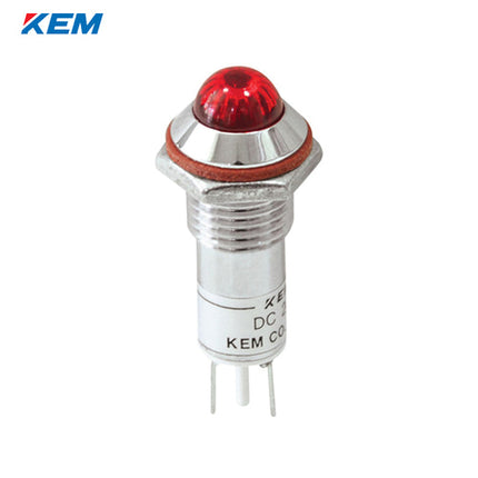 KEM KEM LED Indicator Light, Ø10mm, High-Brightness, AC220V, Red KLHRANU-10A220-R