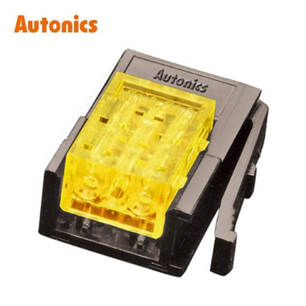 AUTONICS Sensor Connector, Wire-Mount Plug Socket, Yellow (Pack of 50) CNE-P03-YW