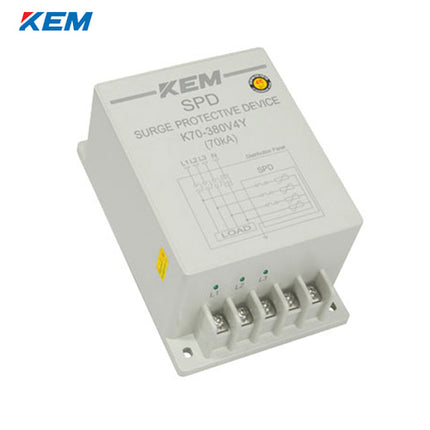 KEM Surge Protective Device (SPD), Three-Phase + N, Power Grounding Type K70-380V4Y