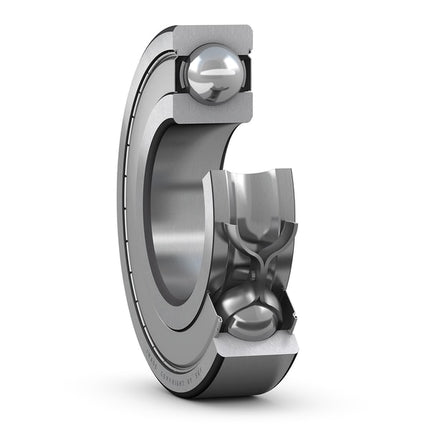 SKF 6300-2Z Deep Groove Ball Bearing, Shielded Both Sides