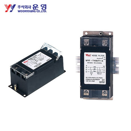WOONYOUNG Noise Filter, Single-Phase, Standard Type (Pack of 10) WYFS40T1A