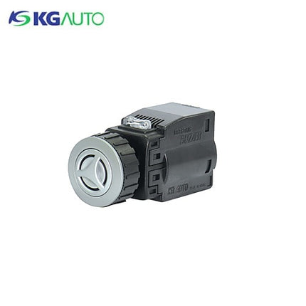 KG AUTO Electronic Buzzer, Aluminum, Flush-Mount, Ø30mm, AC110V/220V KGB-LV2B