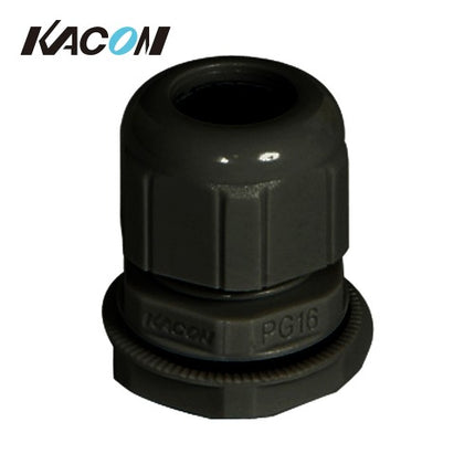 KACON Cable Gland, Cord Lock Connector, Black (Pack of 100) KA-PG16B
