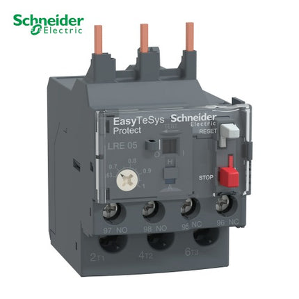 SCHNEIDER Differential Overload Relay, For LC1E06-38, 0.63-1A LRE05