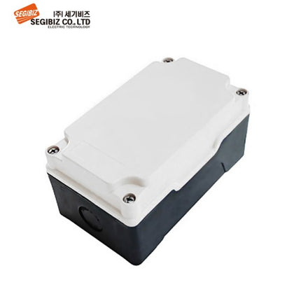 SEGIBIZ Push Button Box, Plastic, 2-Hole, Undrilled, 70 mm, White SG-PB-000270W