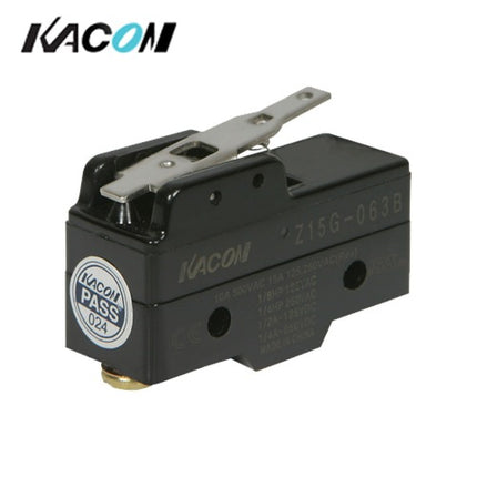 KACON Micro Switch, Compact, Hinge Short Lever Type Z15G-063B