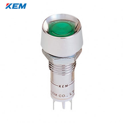 KEM KEM LED Indicator Light, Ø12mm, High-Brightness, AC220V, Green KLDU-12A220G
