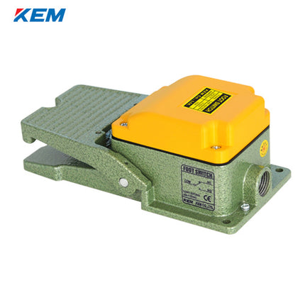 KEM Foot Switch, Die-Cast, Lock Type KF-101YN